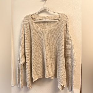 Carly jean rhea sweater oatmeal size S/M